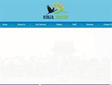 Tablet Screenshot of kurjaresort.com